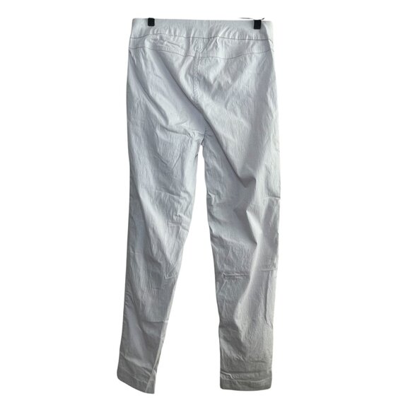 Slim-sation by Multiples Women’s Pull-On Ankle Pants — Size 8, White - Picture 2 of 7
